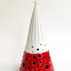 სასანთლე, კერამიკის ნაძვის ხე - "Fey Ceramic Studio • ფეი კერამიკ სტუდიო"