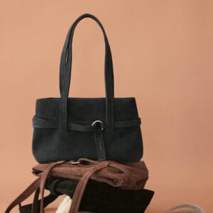 ჩანთა, "city bag", ლურჯი - "Ketevanne's • ქეთევანეს"