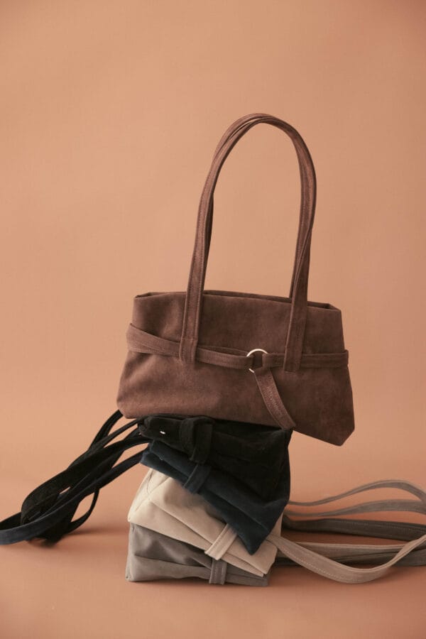 ჩანთა, "city bag", ყავისფერი - "Ketevanne's • ქეთევანეს"