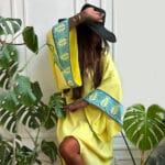 კიმონო დედოფალ მარიამ დადიანის მოსასხამის ორნამენტებით - "13 ვარ • I'm 13"