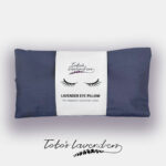 ლავანდის თვალის ბალიში, ნაცრისფერი - "ტოტოს ლავანდები • Toto's Lavenders"