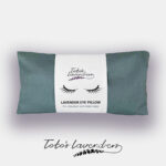 ლავანდის თვალის ბალიში, ცისფერი - "ტოტოს ლავანდები • Toto's Lavenders"