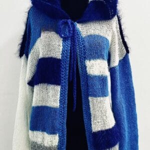 ჟაკეტი, ლურჯი - "DEBI STUDIO • დები სტუდიო"