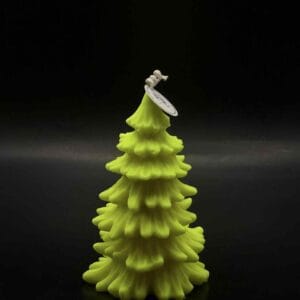 სანთელი, ნაძვის ხე (ღია მწვანე) - "ანანკე• Ananke"