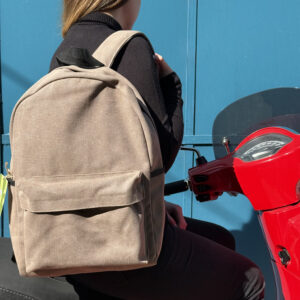 ზურგჩანთა, კაკაოსფერი - "დედიკო • Dediko"