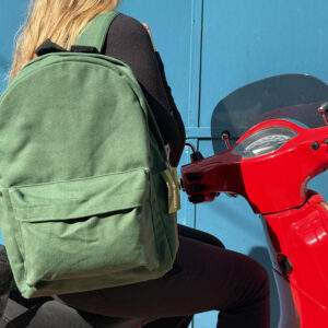 ზურგჩანთა, მწვანე - "დედიკო • Dediko"