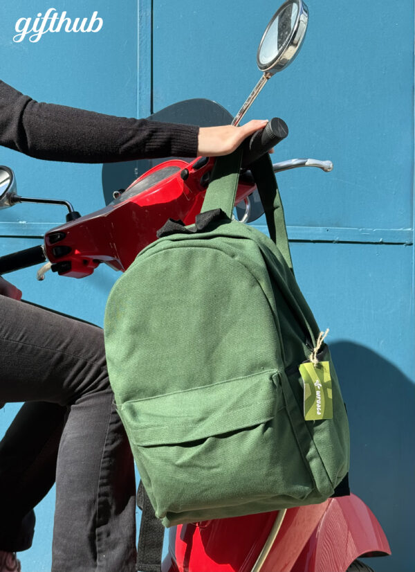 ზურგჩანთა, მწვანე - "დედიკო • Dediko"