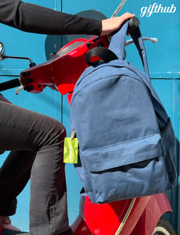 ზურგჩანთა, ლურჯი - "დედიკო • Dediko"