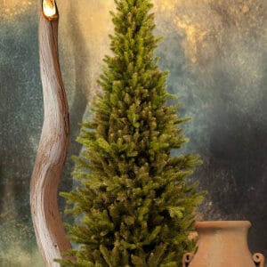 ნაძვის ხე "მალალი ვიწრო SNAPTREE" 180სმ - "Winter Time • ვინთერ თაიმი"