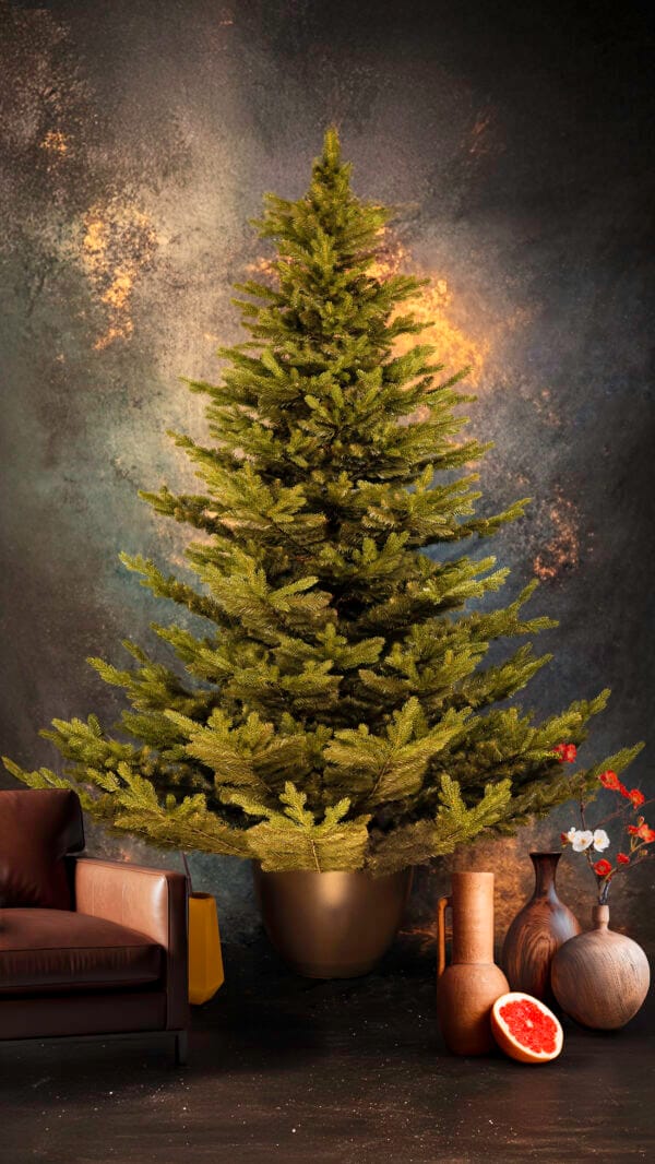 ნაძვის ხე "მალალი" 250სმ - "Winter Time • ვინთერ თაიმი"