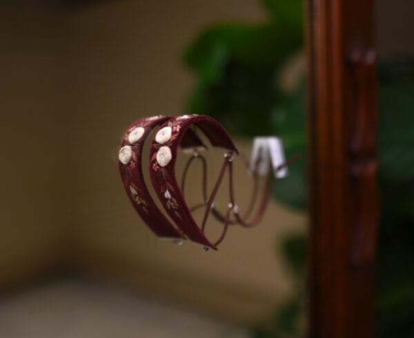 ხელით ნაქარგი სამაჯური - "ketevan karchava • ქეთევან ქარჩავა"