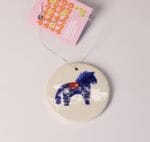 ნაძვის ხის სათამაშო, ლურჯი ცხენი - "ბაბალე • Babale"