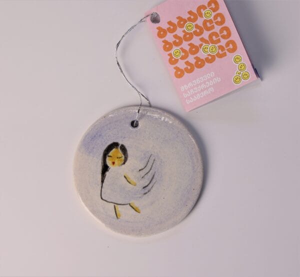 ნაძვის ხის სათამაშო, ანგელოზი - "ბაბალე • Babale"