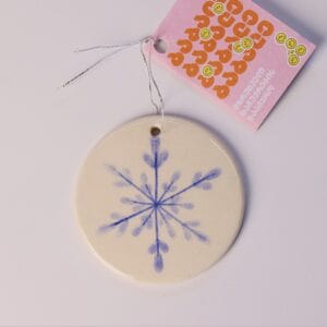 ნაძვის ხის სათამაშო, ფიფქი - "ბაბალე • Babale"