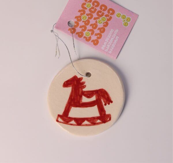 ნაძვის ხის სათამაშო, ცხენი - "ბაბალე • Babale"