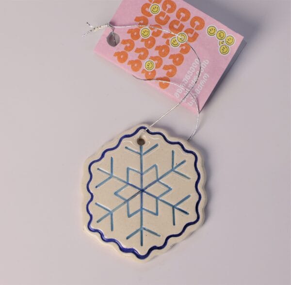 ნაძვის ხის სათამაშო, ფიფქი - "ბაბალე • Babale"