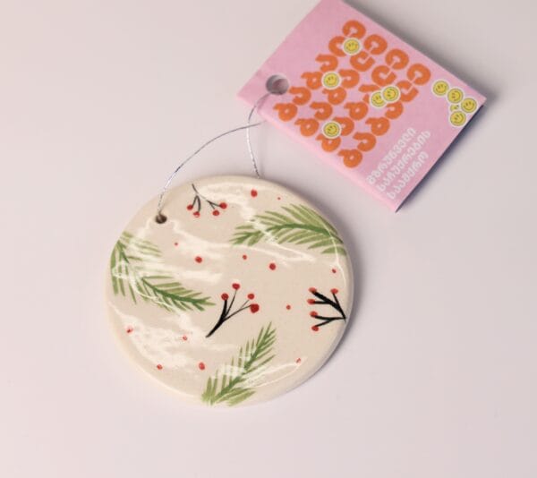 ნაძვის ხის სათამაშო, წიწვები - "ბაბალე • Babale"