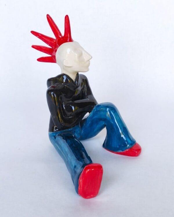 ფიგურა , ბიჭი იროკეზით - "ფოთფოთი • Potpot"