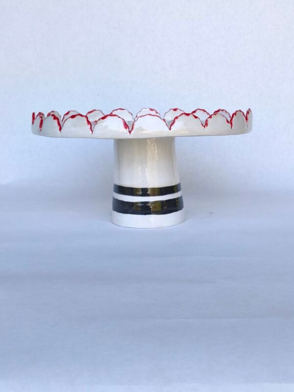 ტორტისა და ნამცხვრის სადგამი ყაყაჩოებით - "ფოთფოთი • Potpot"