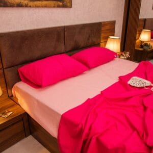 თეთრეული, ვარდისფერი - "Lilia • ლილია"