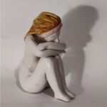 ფიგურა, გოგონა ვარდისფერი  აბადოკით - "ფოთფოთი • Potpot"