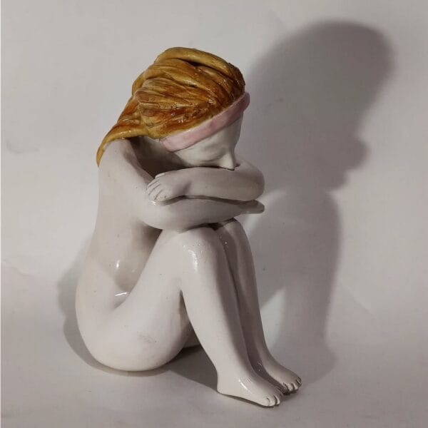 ფიგურა, გოგონა ვარდისფერი  აბადოკით - "ფოთფოთი • Potpot"