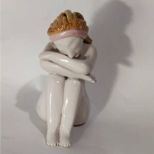 ფიგურა, გოგონა ვარდისფერი აბადოკით - "ფოთფოთი • Potpot"