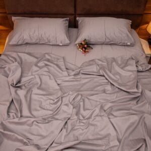 თეთრეული, ნაცრისფერი - "Lilia • ლილია"