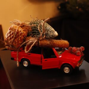 ახალი წლის დეკორაცია, მანქანა - "Papavero • პაპავერო"