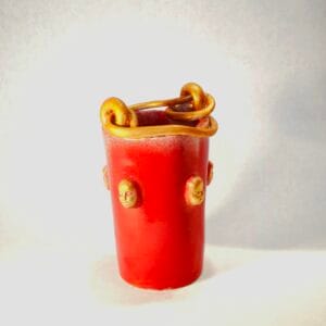 ლარნაკი სახეებით - "ფოთფოთი • Potpot"