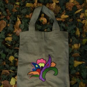 ნაჭრის ჩანთა - "მზევინარი • Mzevinari"