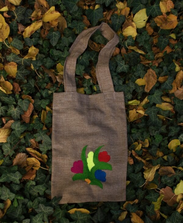 ნაჭრის ჩანთა - "მზევინარი • Mzevinari"