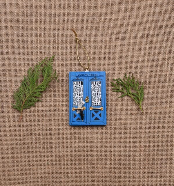 ნაძვის ხის სათამაშო - "Door to Tbilisi • თბილისის კარი"