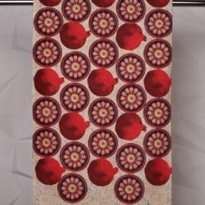 რანერი ბროწეულებით - "Tamari's Scarves • თამარის შარფები"