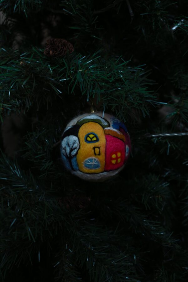 ნაძვის ხის სათამაშო - "Sofi's Felt Art"