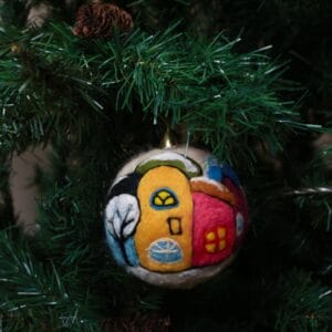 ნაძვის ხის სათამაშო - "Sofi's Felt Art"