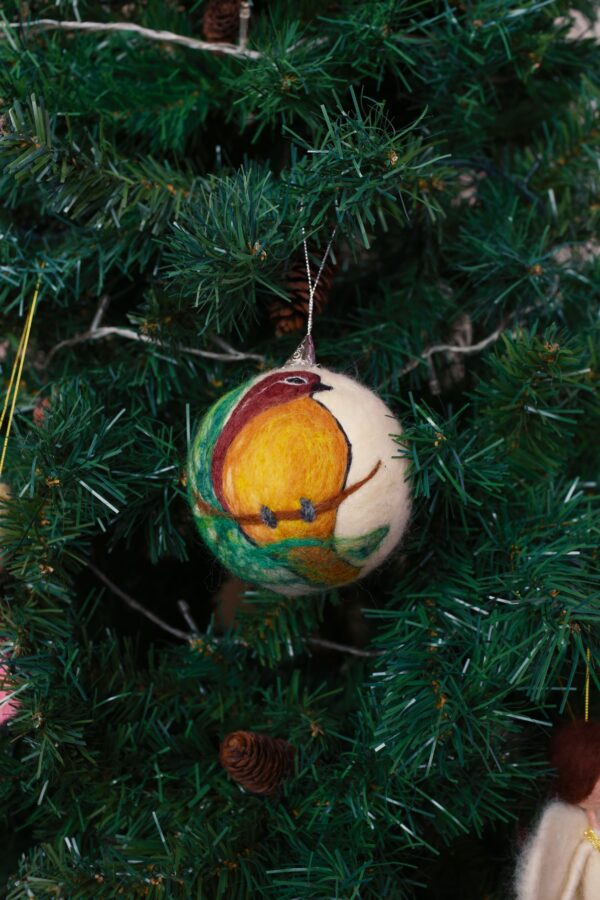 ნაძვის ხის სათამაშო - "Sofi's Felt Art"