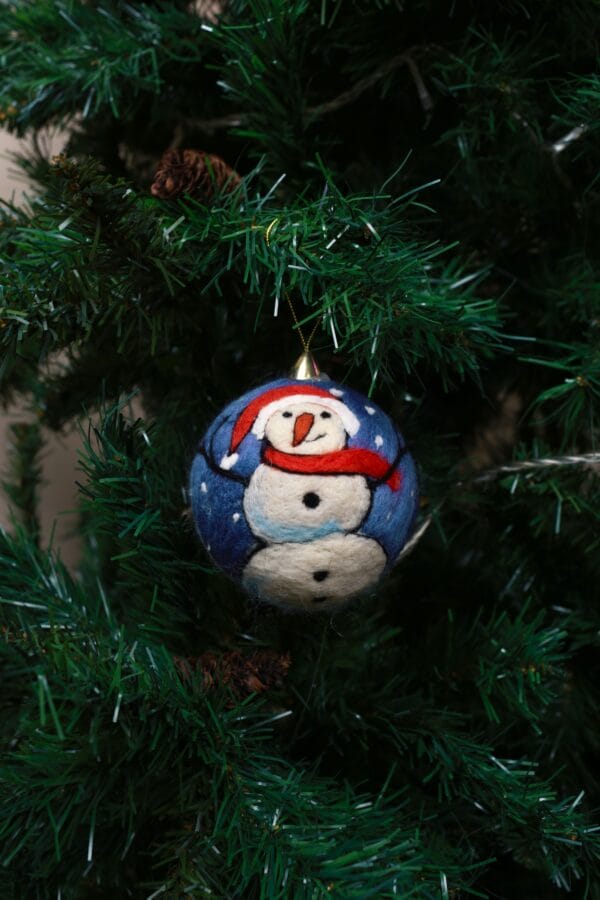 ნაძვის ხის სათამაშო - "Sofi's Felt Art"