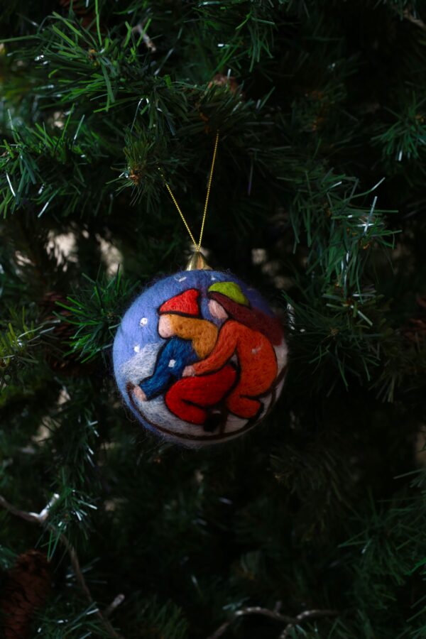 ნაძვის ხის სათამაშო - "Sofi's Felt Art"