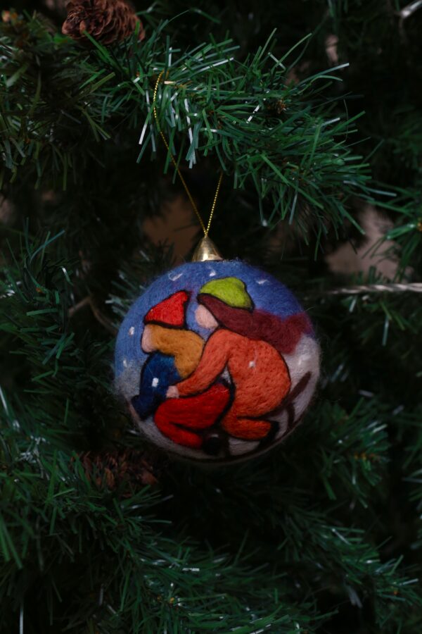 ნაძვის ხის სათამაშო - "Sofi's Felt Art"