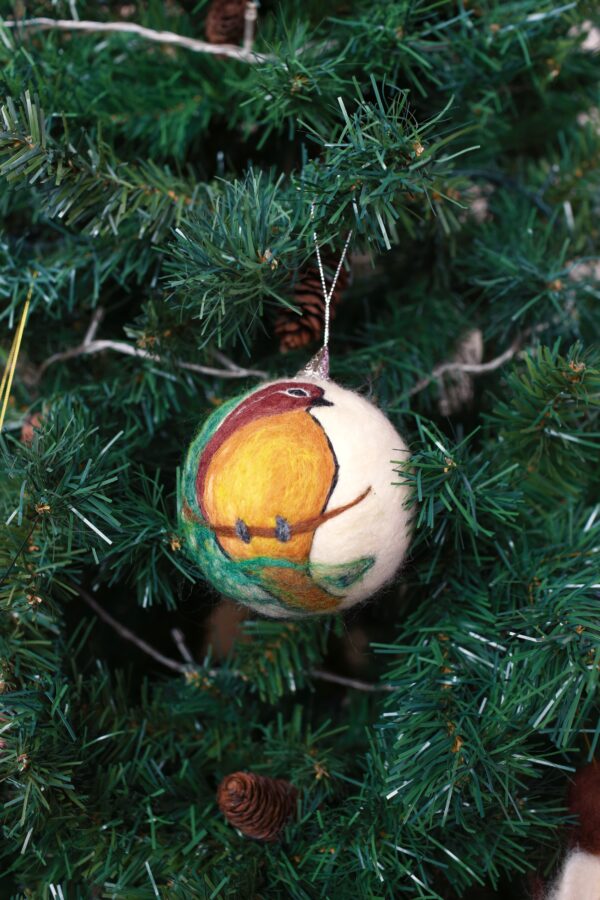 ნაძვის ხის სათამაშო - "Sofi's Felt Art"