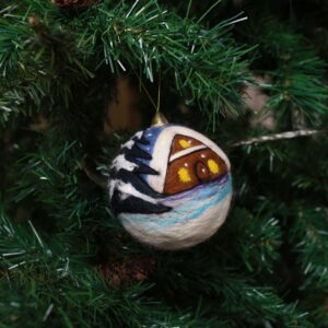 ნაძვის ხის სათამაშო - "Sofi's Felt Art"