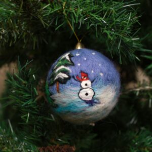 ნაძვის ხის სათამაშო - "Sofi's Felt Art"