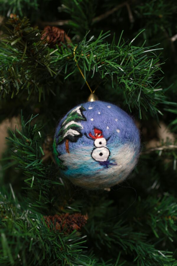 ნაძვის ხის სათამაშო - "Sofi's Felt Art"