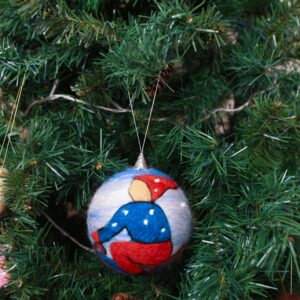 ნაძვის ხის სათამაშო - "Sofi's Felt Art"