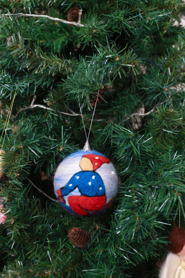 ნაძვის ხის სათამაშო - "Sofi's Felt Art"