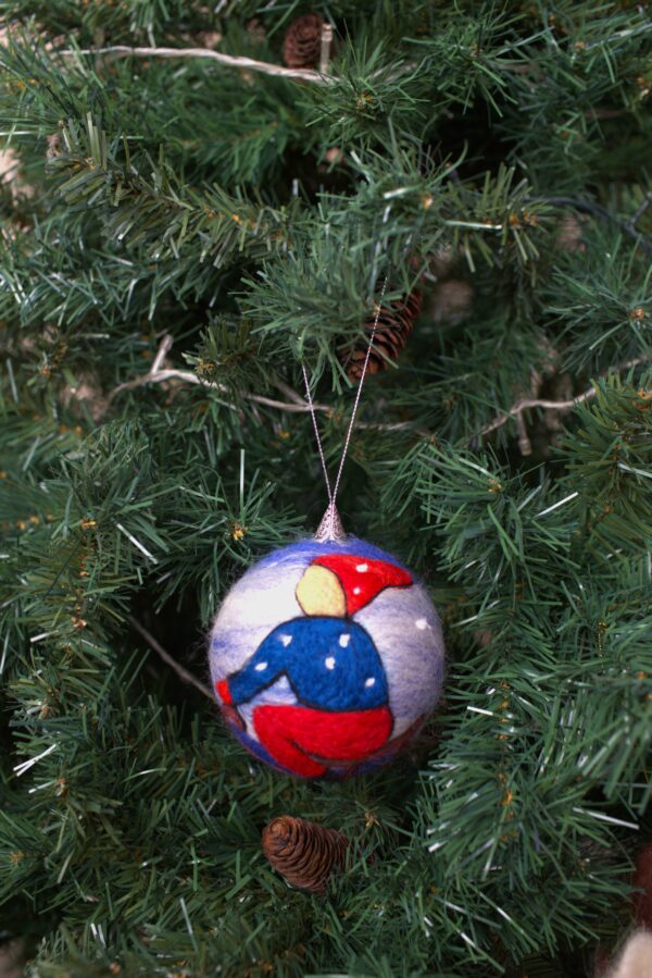 ნაძვის ხის სათამაშო - "Sofi's Felt Art"