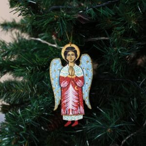 ნაძვის ხის სათამაშო, ანგელოზი - "Baia Art Studio • ბაია არტ სტუდიო"