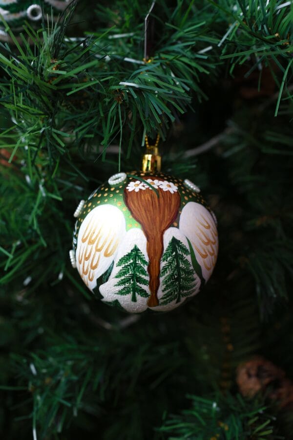 ნაძვის ხის სათამაშო - "Baia Art Studio • ბაია არტ სტუდიო"