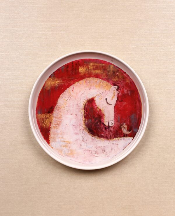 თეფში, ცხენი - "KETO Handmade"